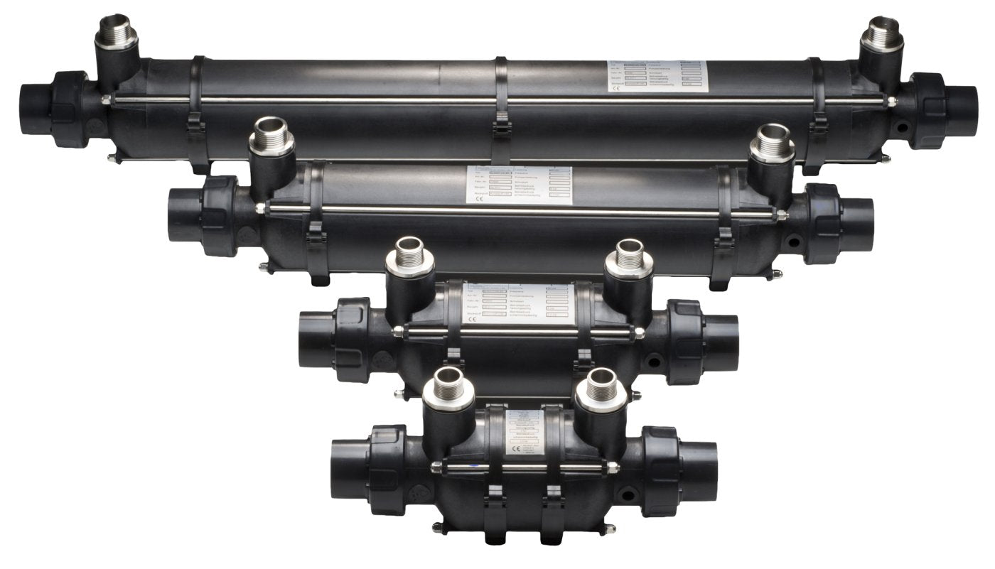 Plastvarmeveksler Fjernvarme 25–126 kW